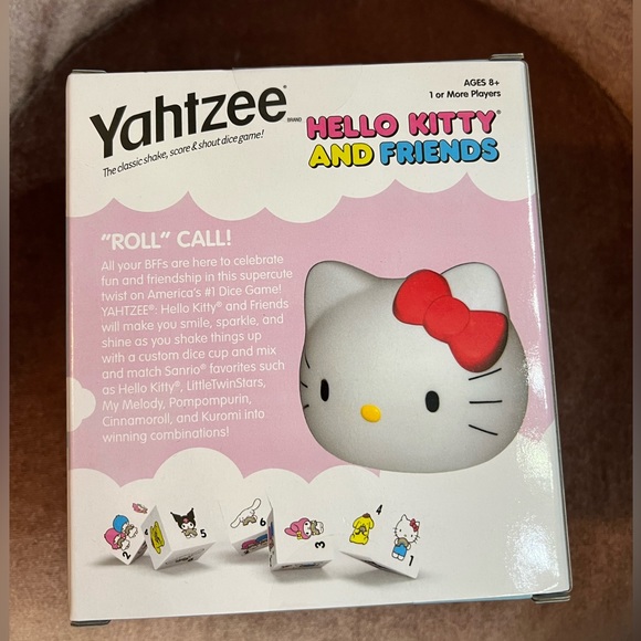 Yahtzee Hello Kitty And Friends Dice Game Limited Edition - Picture 3 of 3